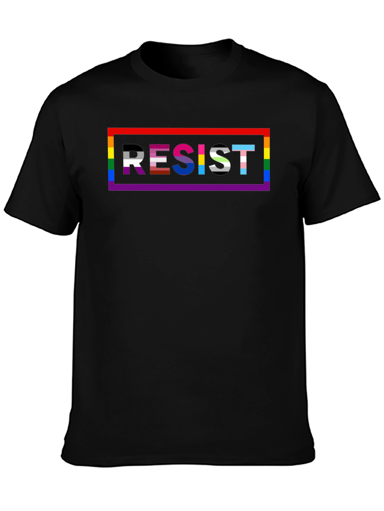 Resist LGBTQ+ Pride T-Shirt