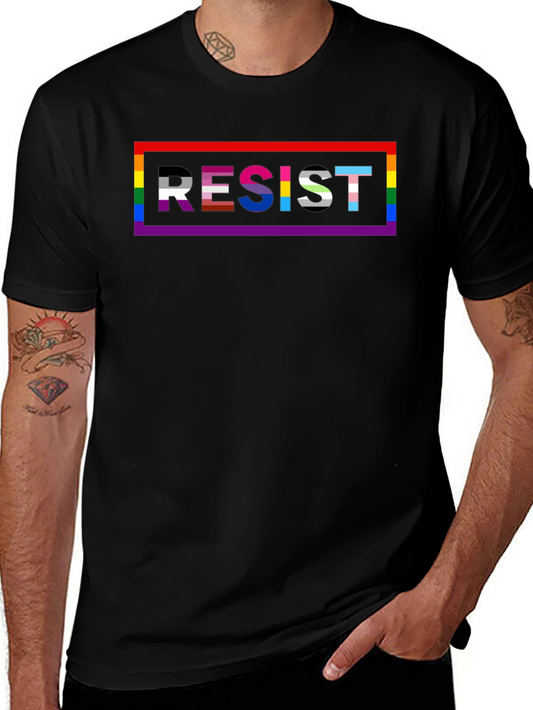 Resist LGBTQ+ Pride T-Shirt