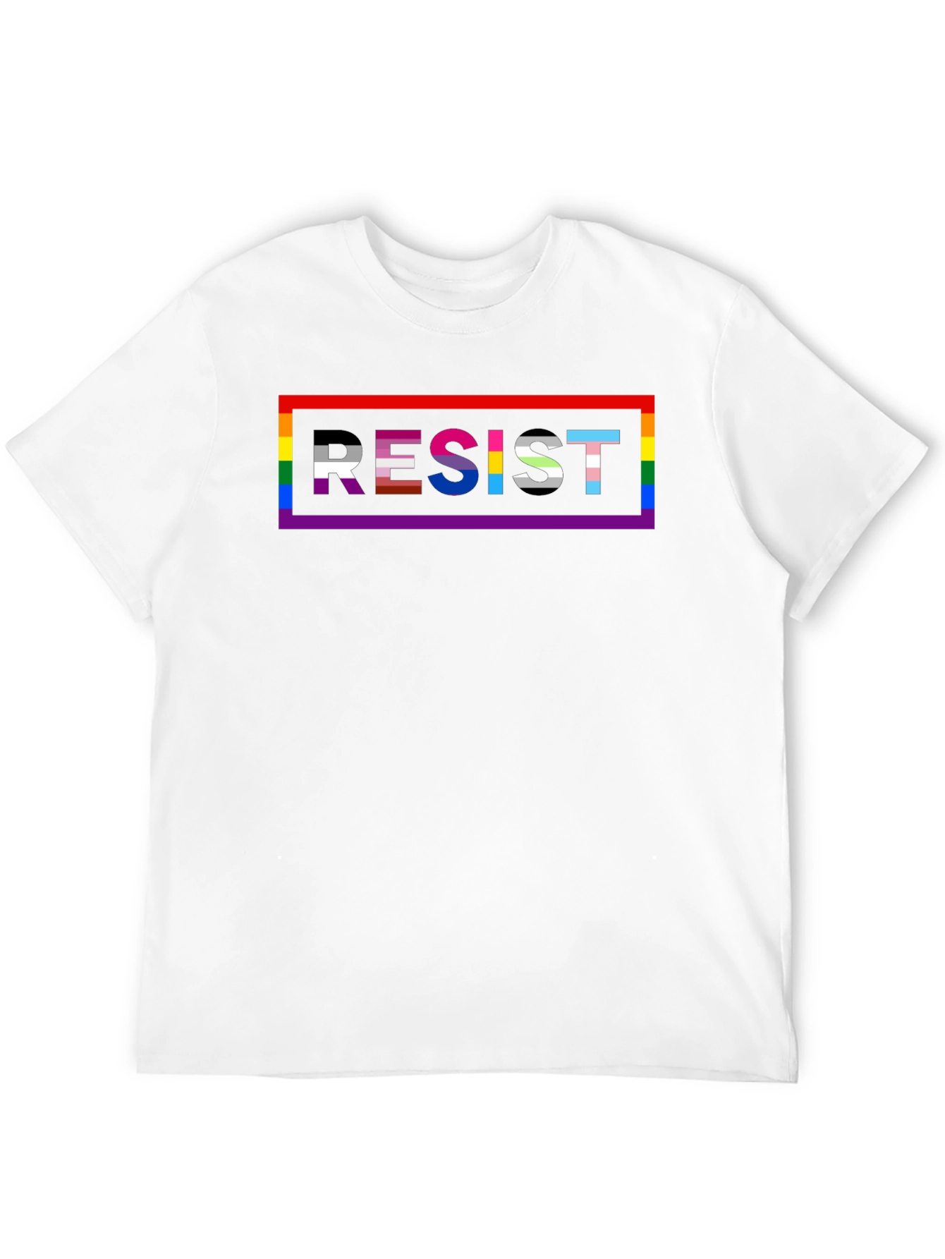 Resist LGBTQ+ Pride T-Shirt