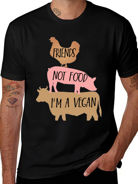 Vegan Friends Not Food T-Shirt