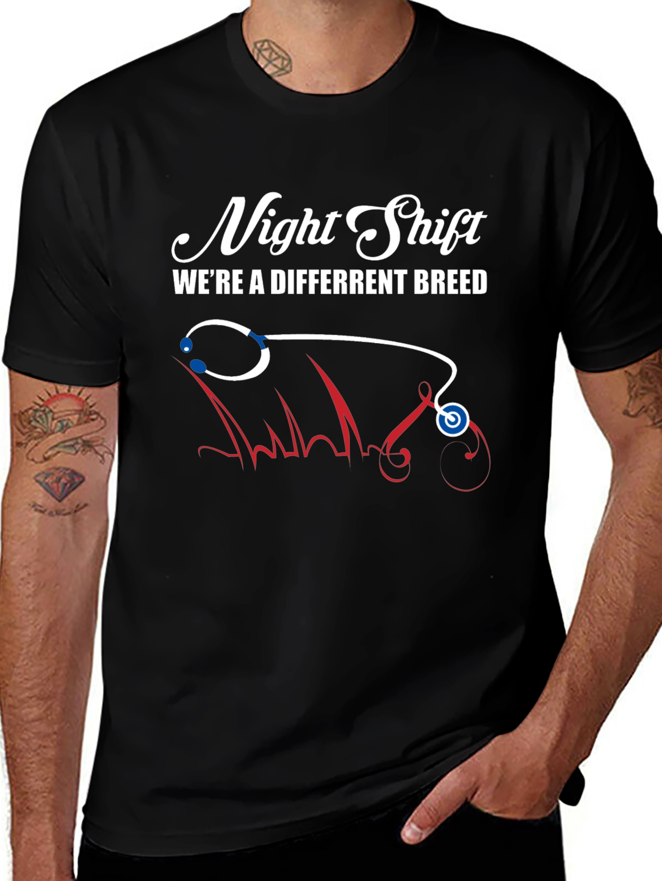 Night Shift Different Breed Graphic Tee
