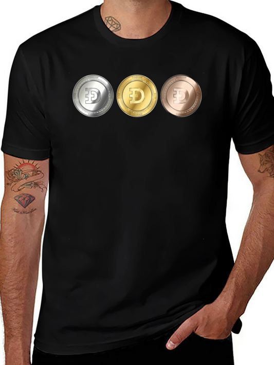 Dogecoin Trio T-Shirt - Crypto Currency