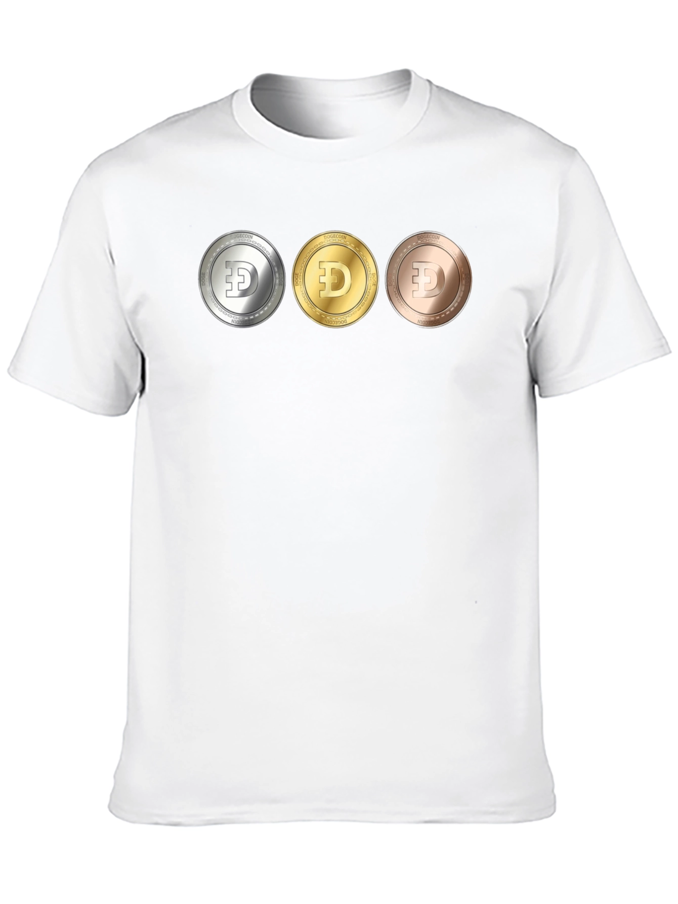 Dogecoin Trio T-Shirt - Crypto Currency