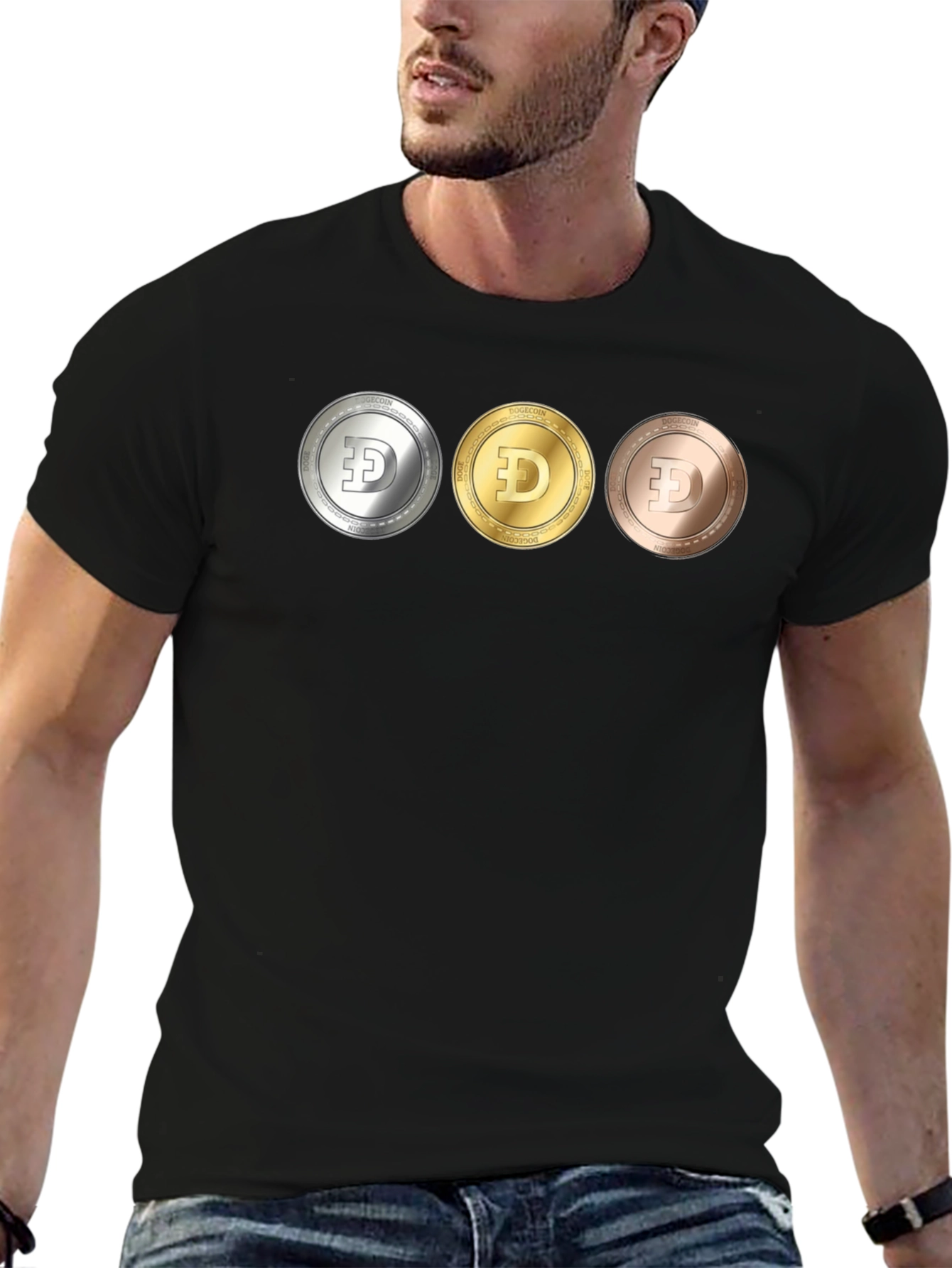 Dogecoin Trio T-Shirt - Crypto Currency