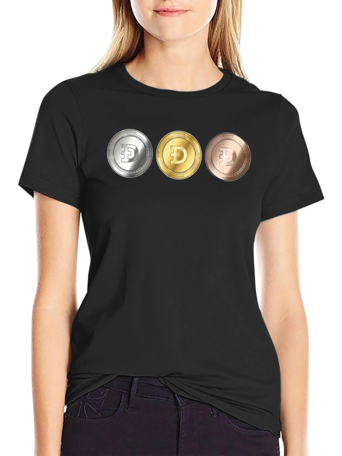 Dogecoin Trio T-Shirt - Crypto Currency