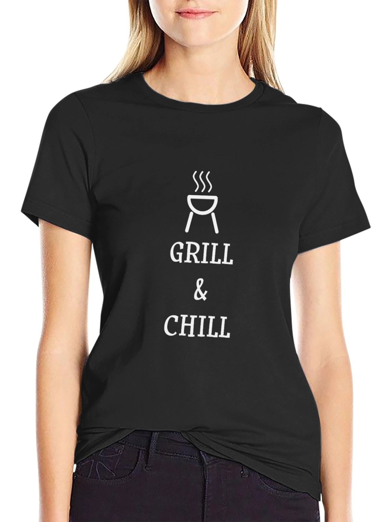 Grill & Chill T-Shirt - BBQ Fun