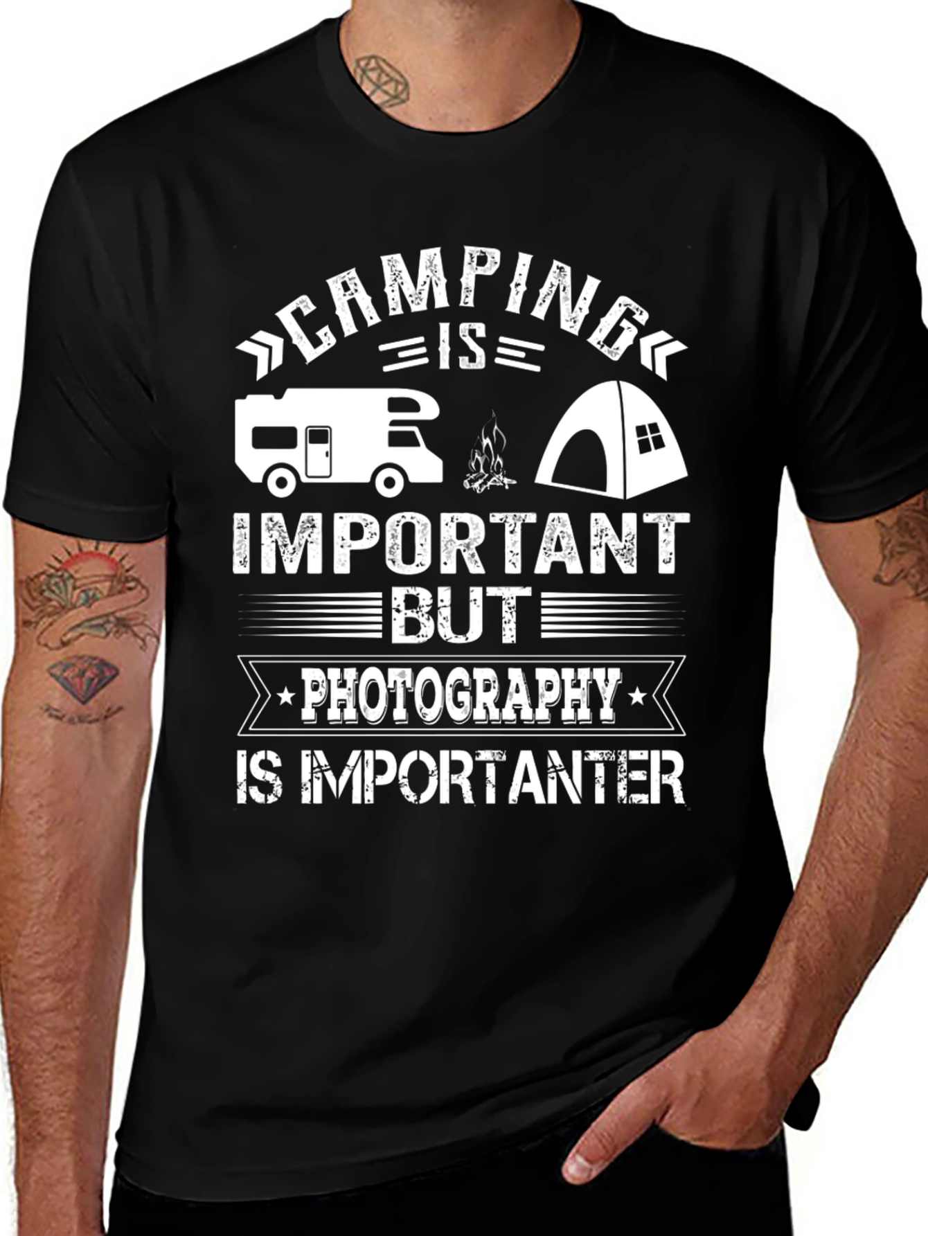 Camping & Photography T-Shirt