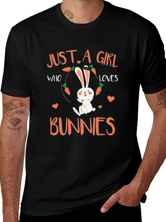 Just a Girl Who Loves Bunnies T-Shirt