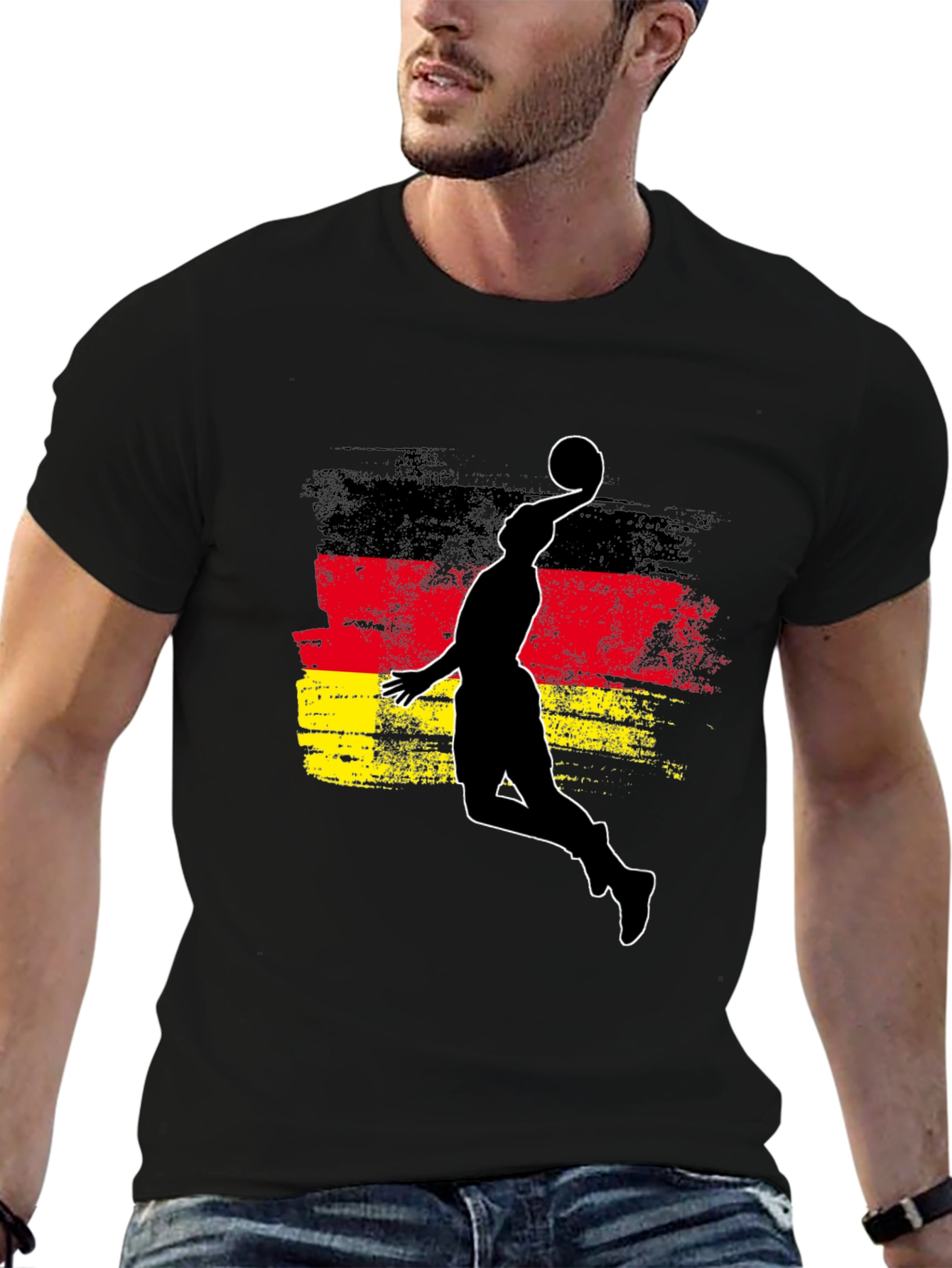 Germany Basketball T-Shirt - Slam Dunk Style!