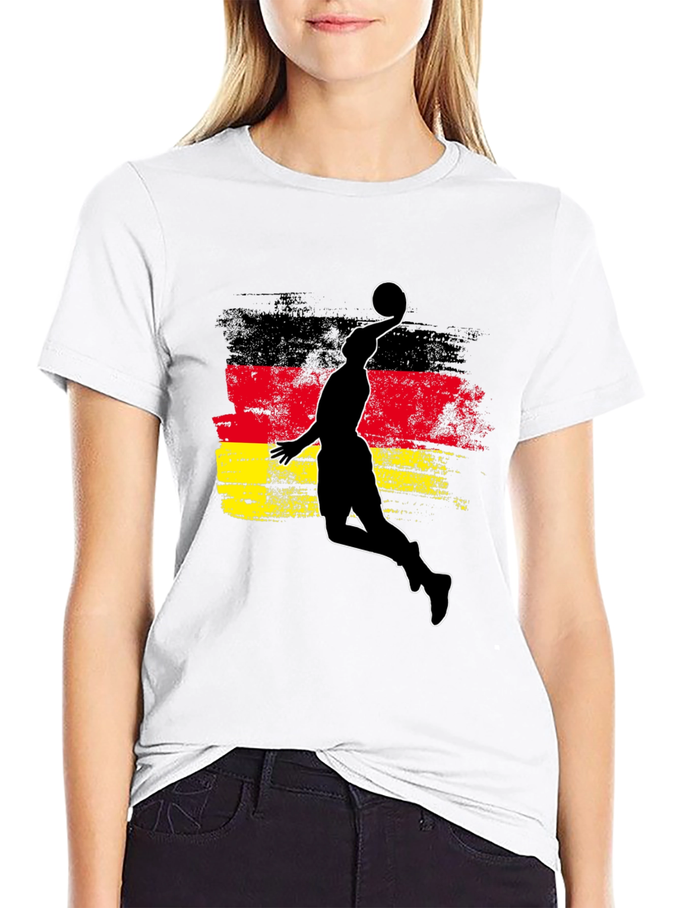 Germany Basketball T-Shirt - Slam Dunk Style!
