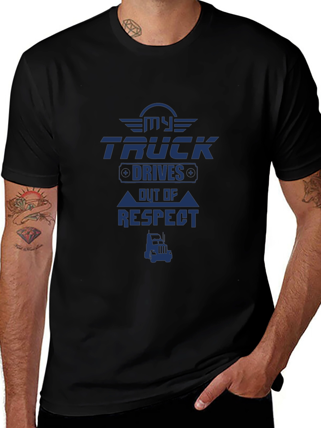 My Truck Drives Out of Respect T-Shirt