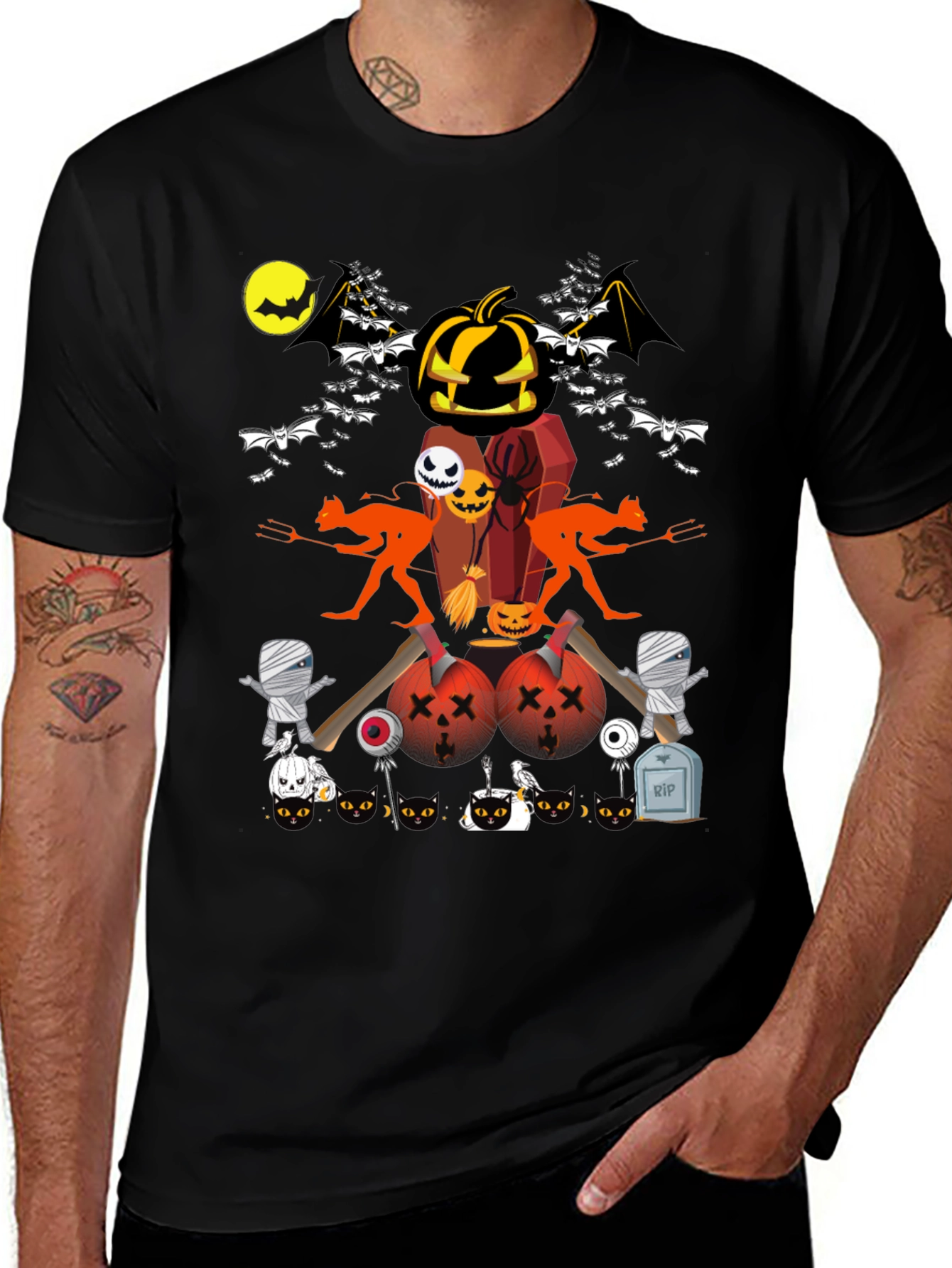 Halloween T-Shirt - Spooky & Fun Design