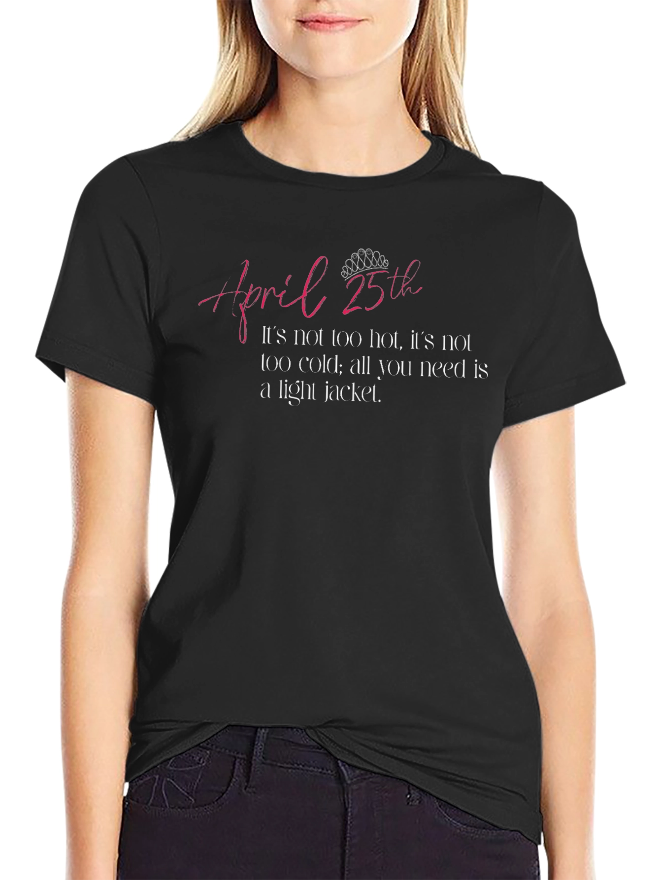 April 25th Light Jacket T-Shirt