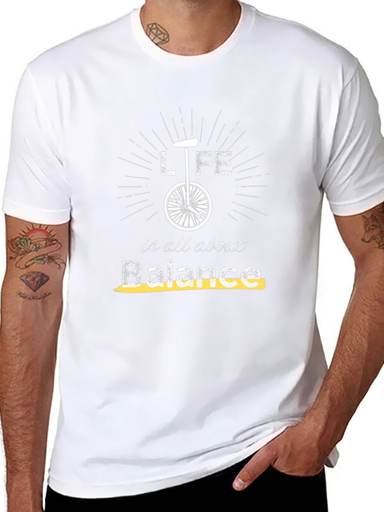 Life is All About Balance Graphic Tee