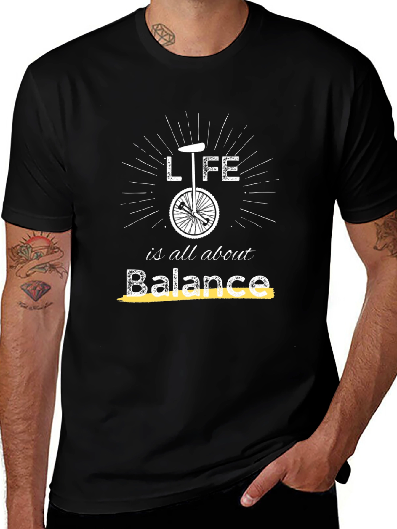 Life is All About Balance Graphic Tee