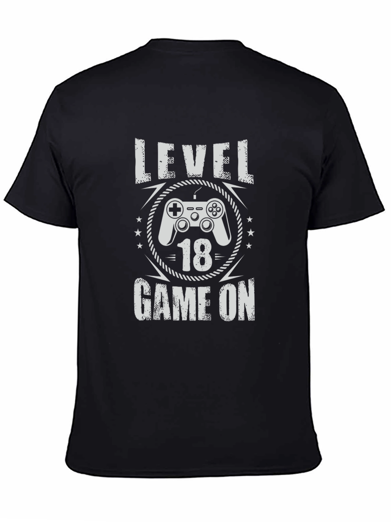 Level 18 Game On Graphic T-Shirt
