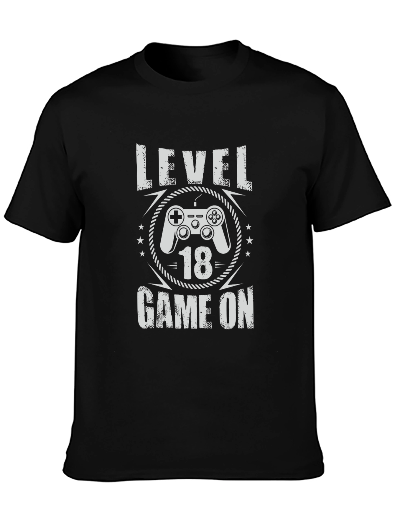 Level 18 Game On Graphic T-Shirt