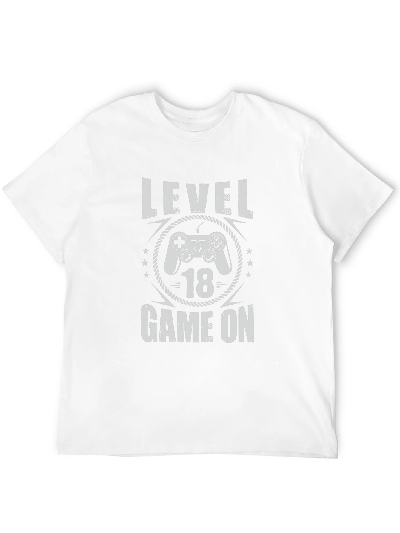 Level 18 Game On Graphic T-Shirt