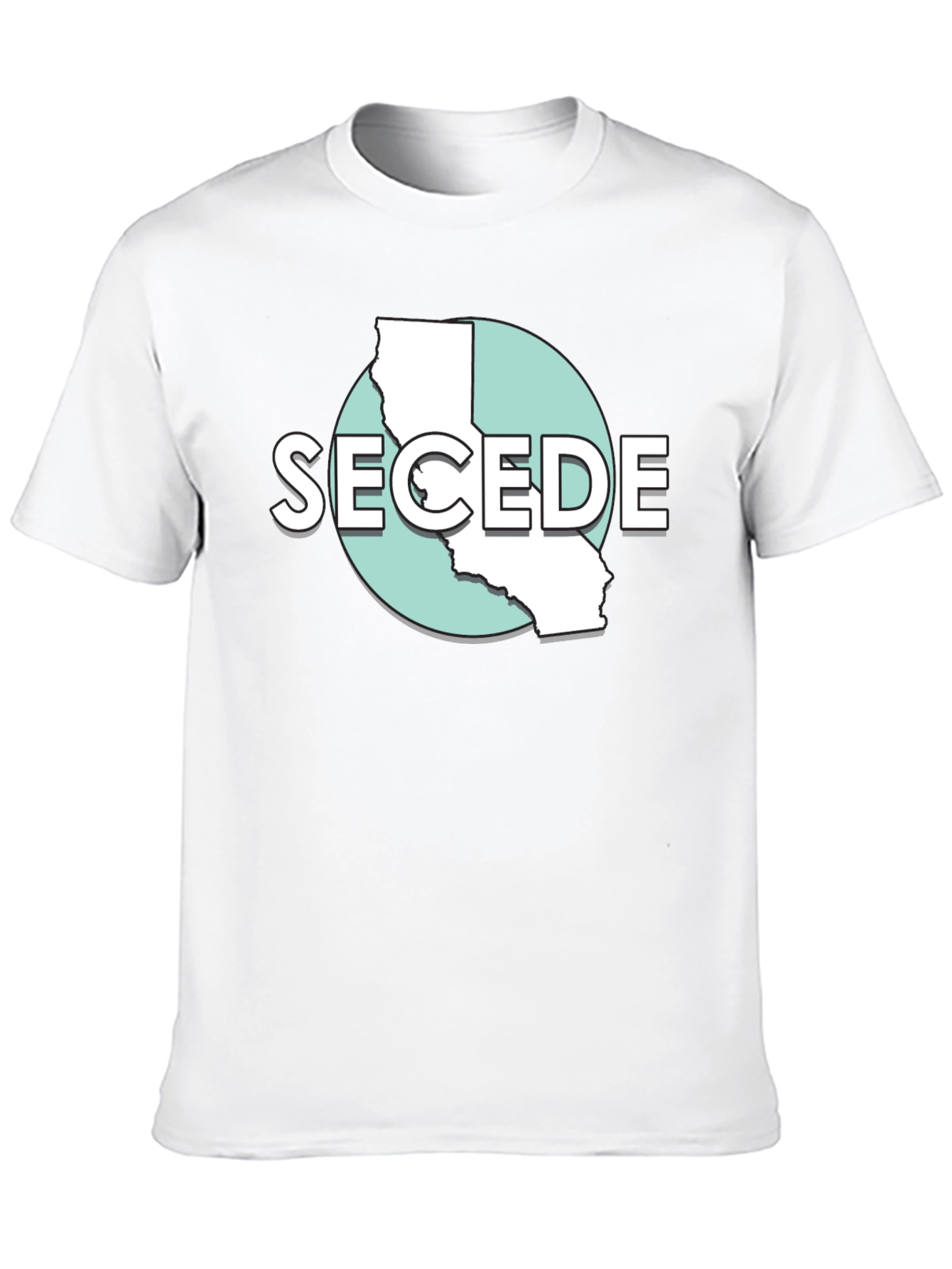 Secede California Graphic Tee - Black T-Shirt