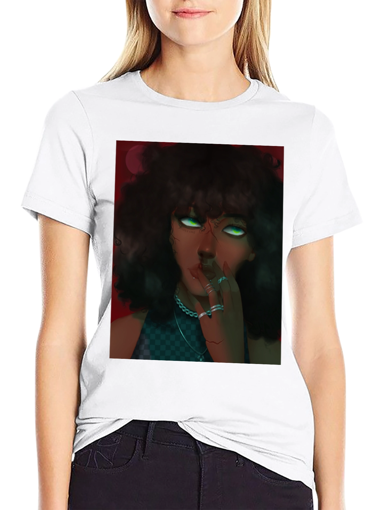 Mystic Green Eyes T-Shirt