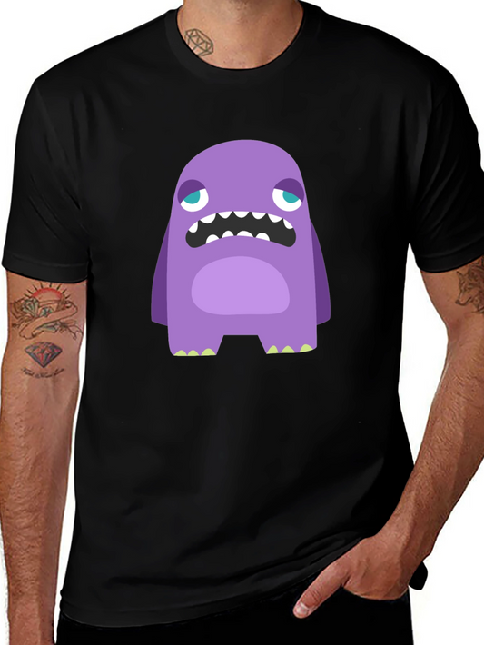 Monster Graphic Tee - Funny Cartoon Creature Shirt