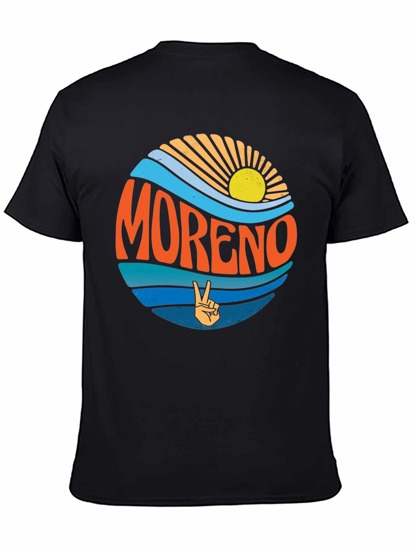 Moreno Retro Graphic T-Shirt - Stylish Summer Wear