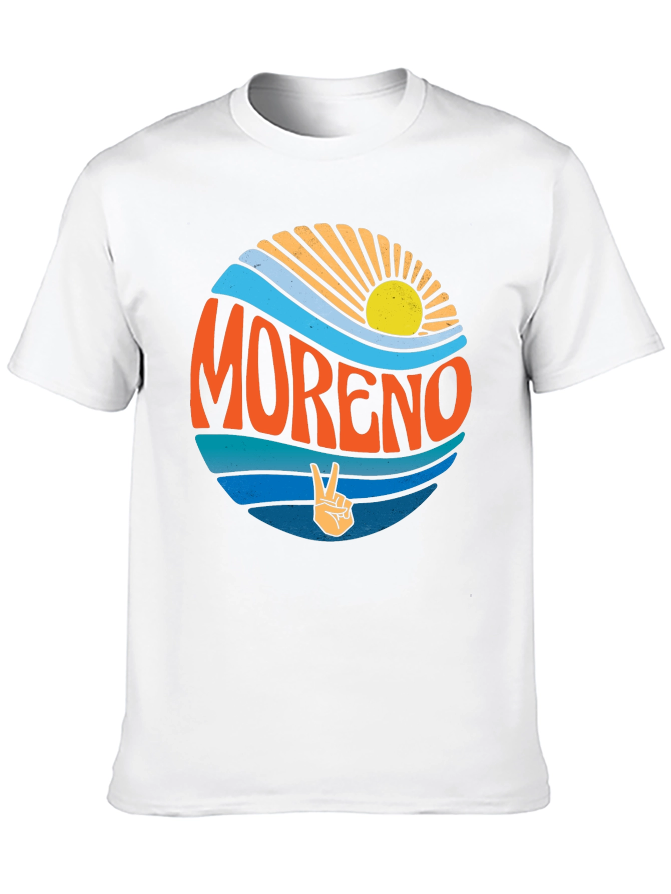 Moreno Retro Graphic T-Shirt - Stylish Summer Wear
