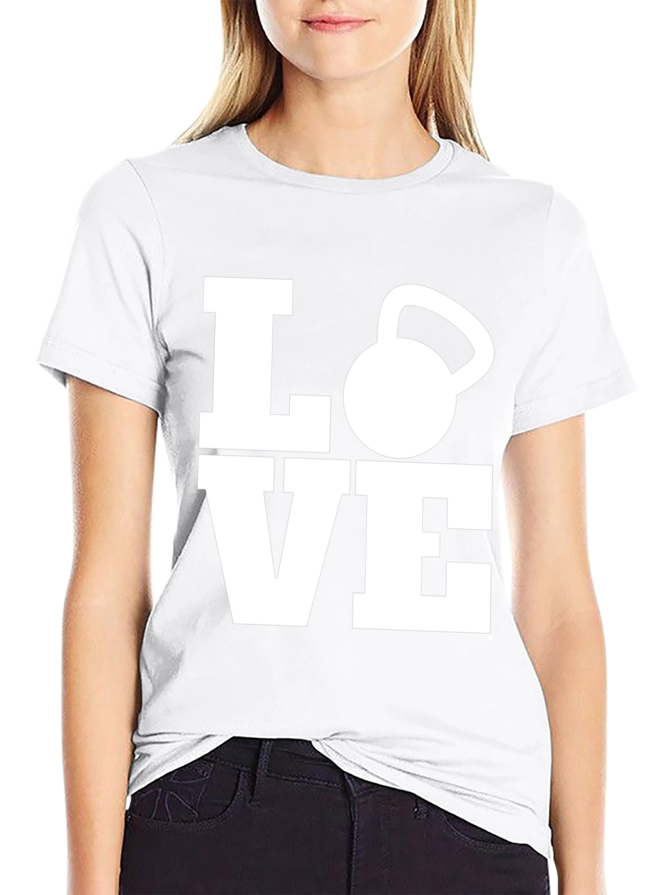 Love Kettlebell T-Shirt - Fitness Gym Workout Tee
