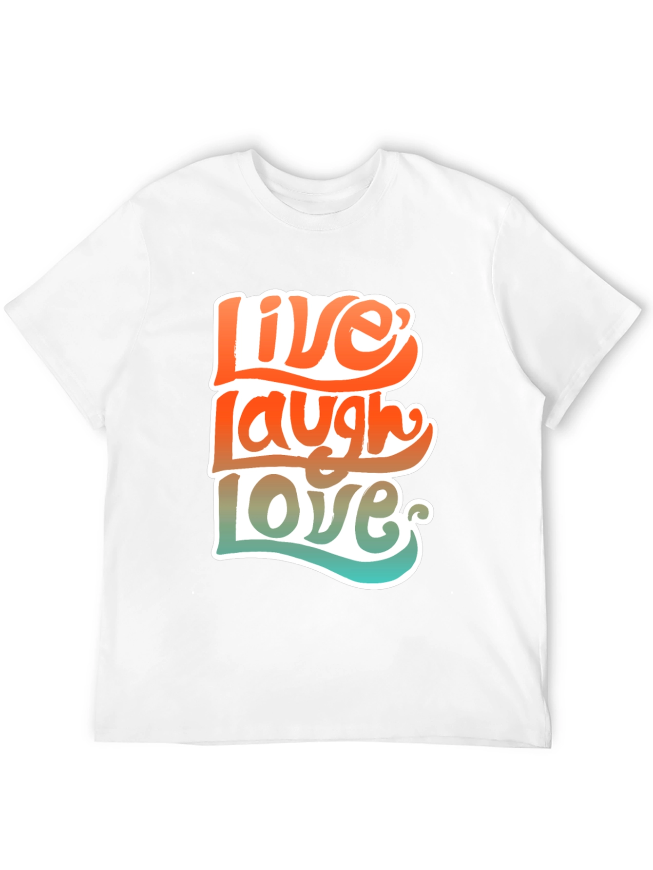 Live Laugh Love Graphic Tee - Comfort Fit