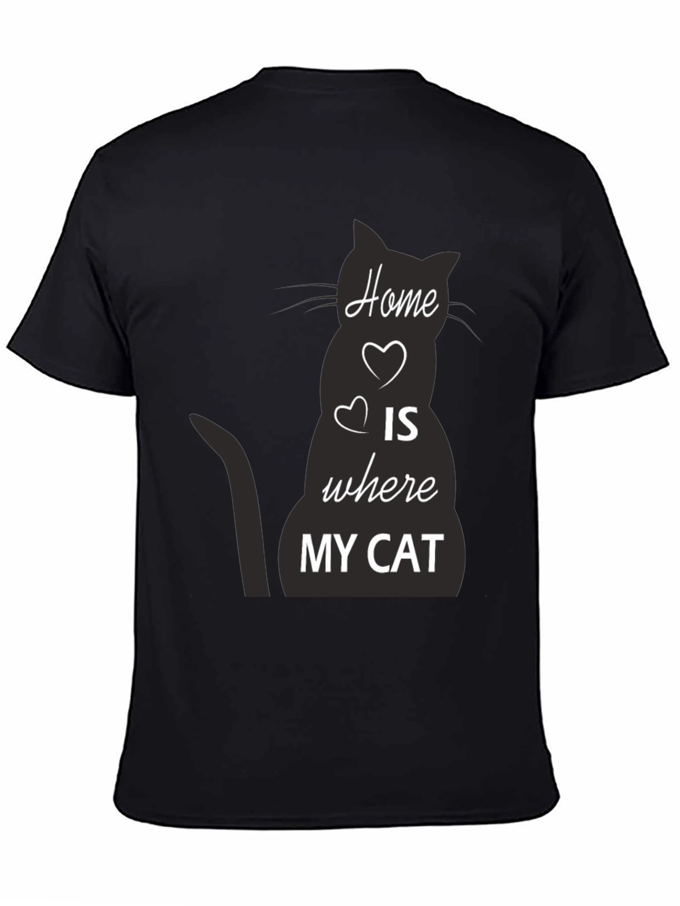 Home is Where My Cat T-Shirt