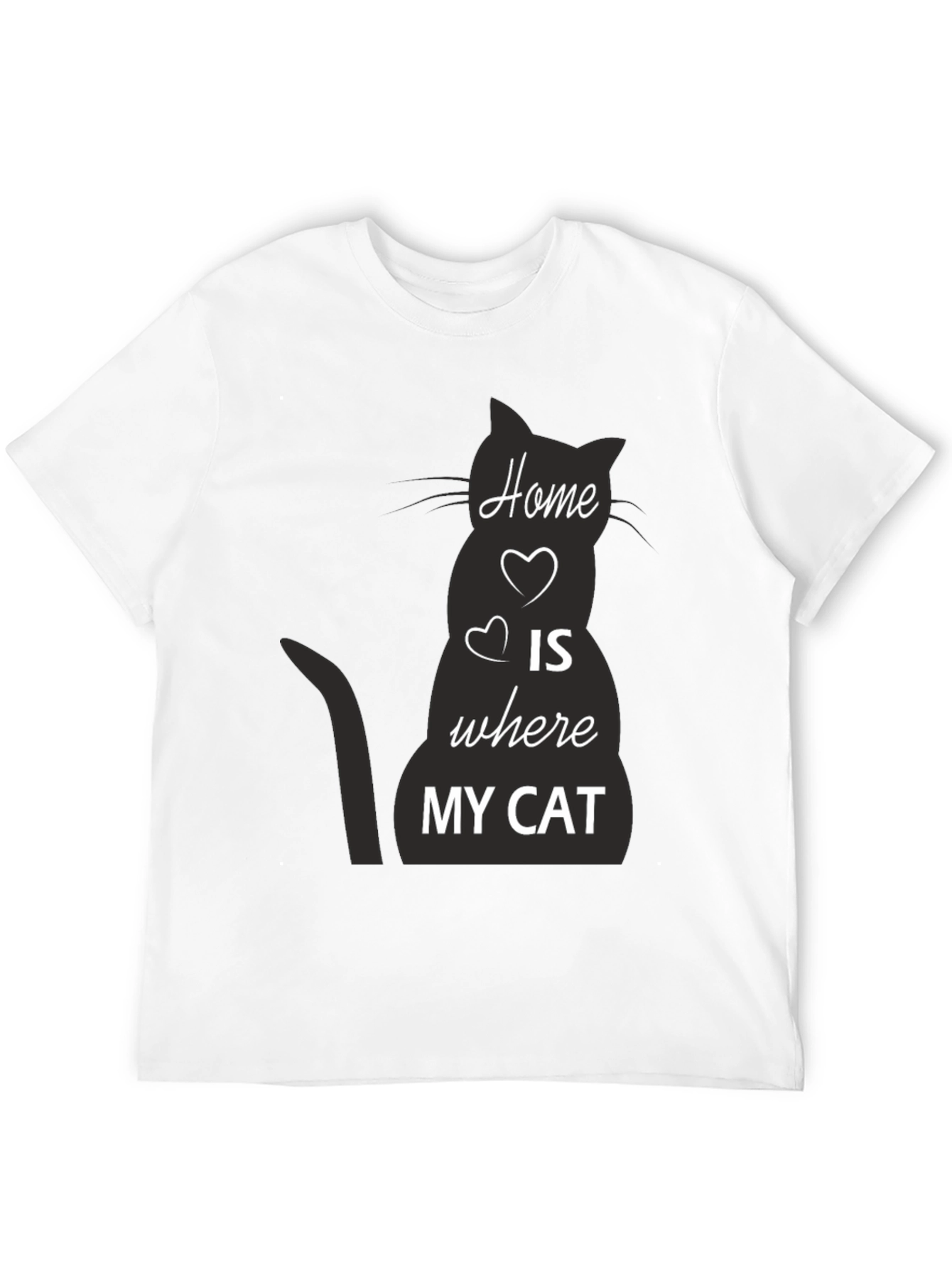 Home is Where My Cat T-Shirt