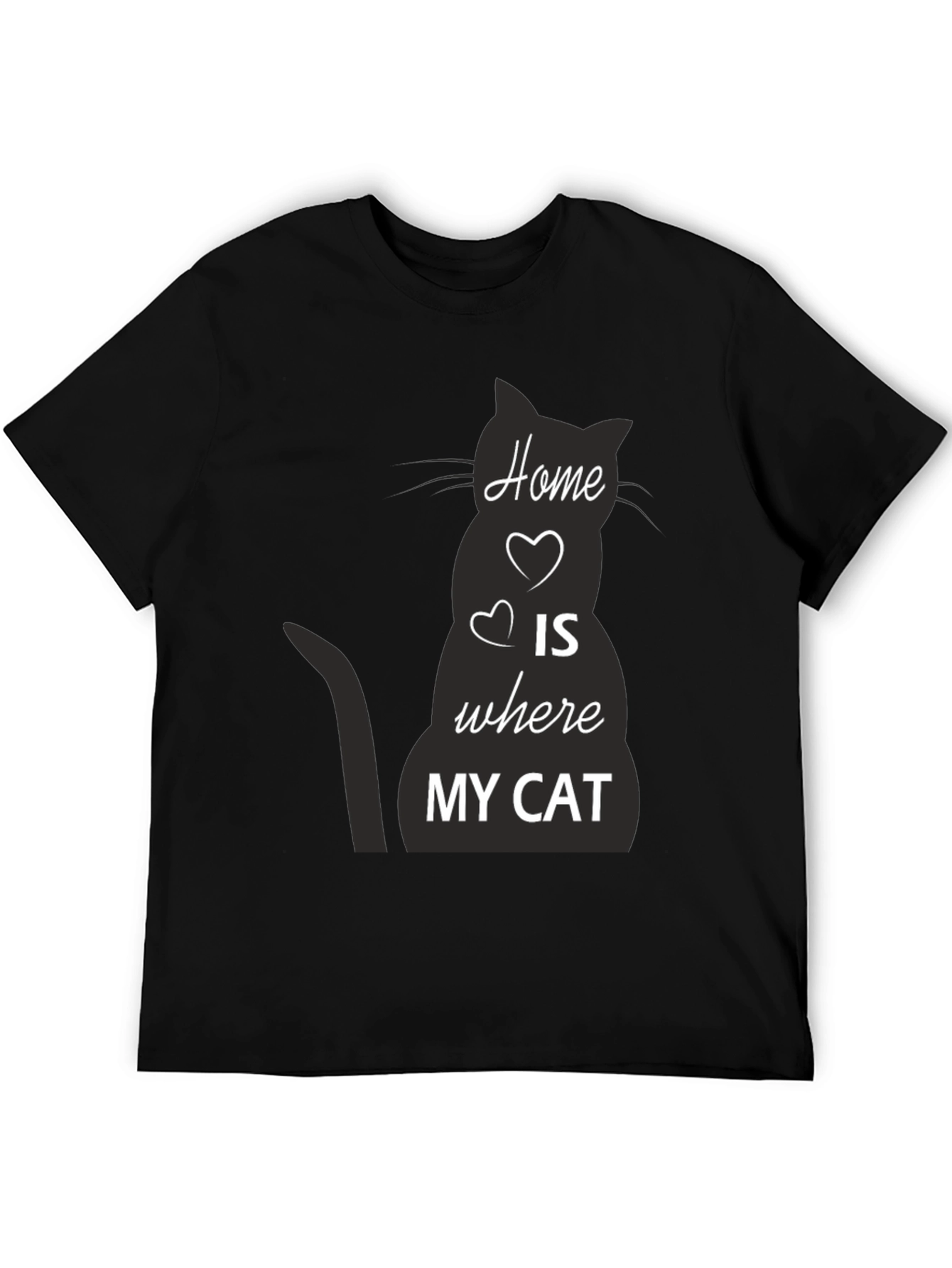 Home is Where My Cat T-Shirt