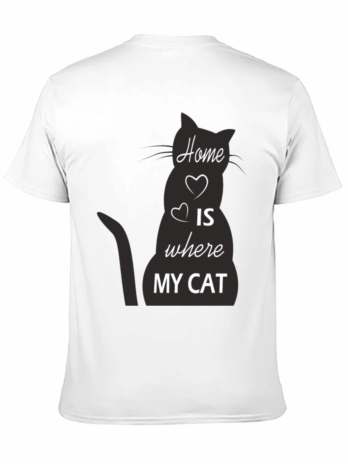 Home is Where My Cat T-Shirt