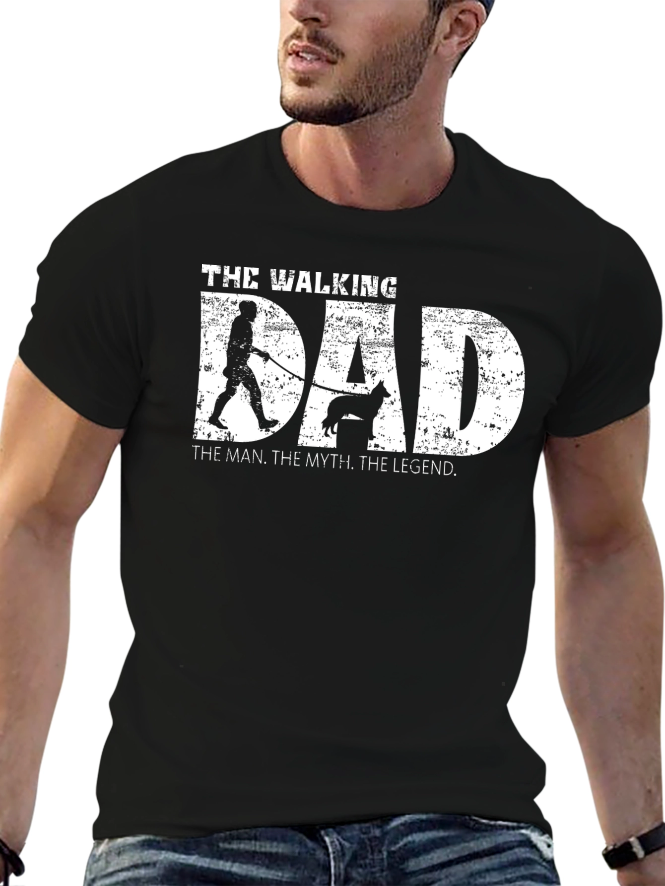 The Walking Dad T-Shirt - Funny Fathers Day Gift