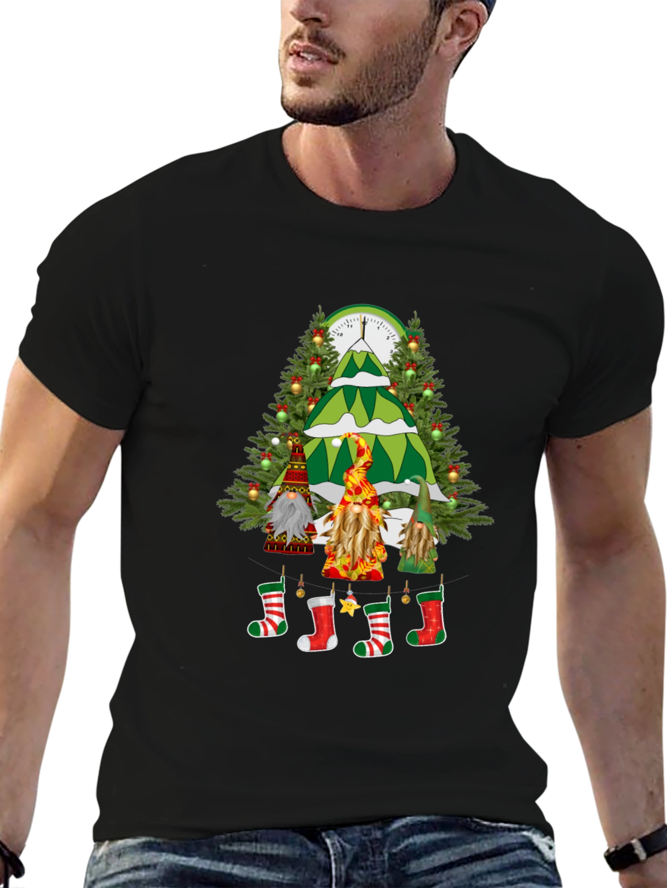 Festive Gnome Christmas T-Shirt