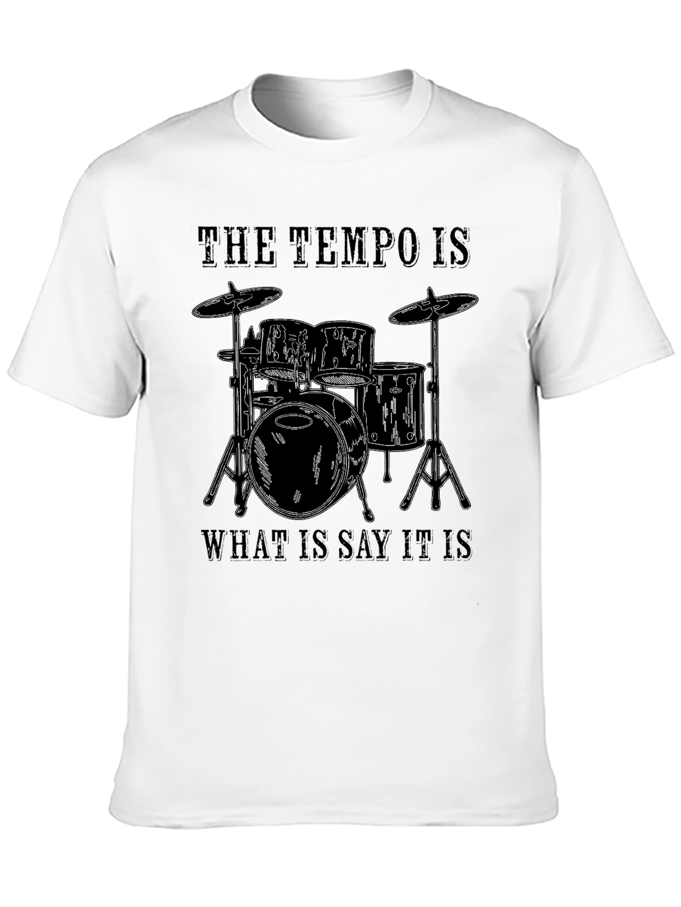 Drummer Tempo Graphic T-Shirt