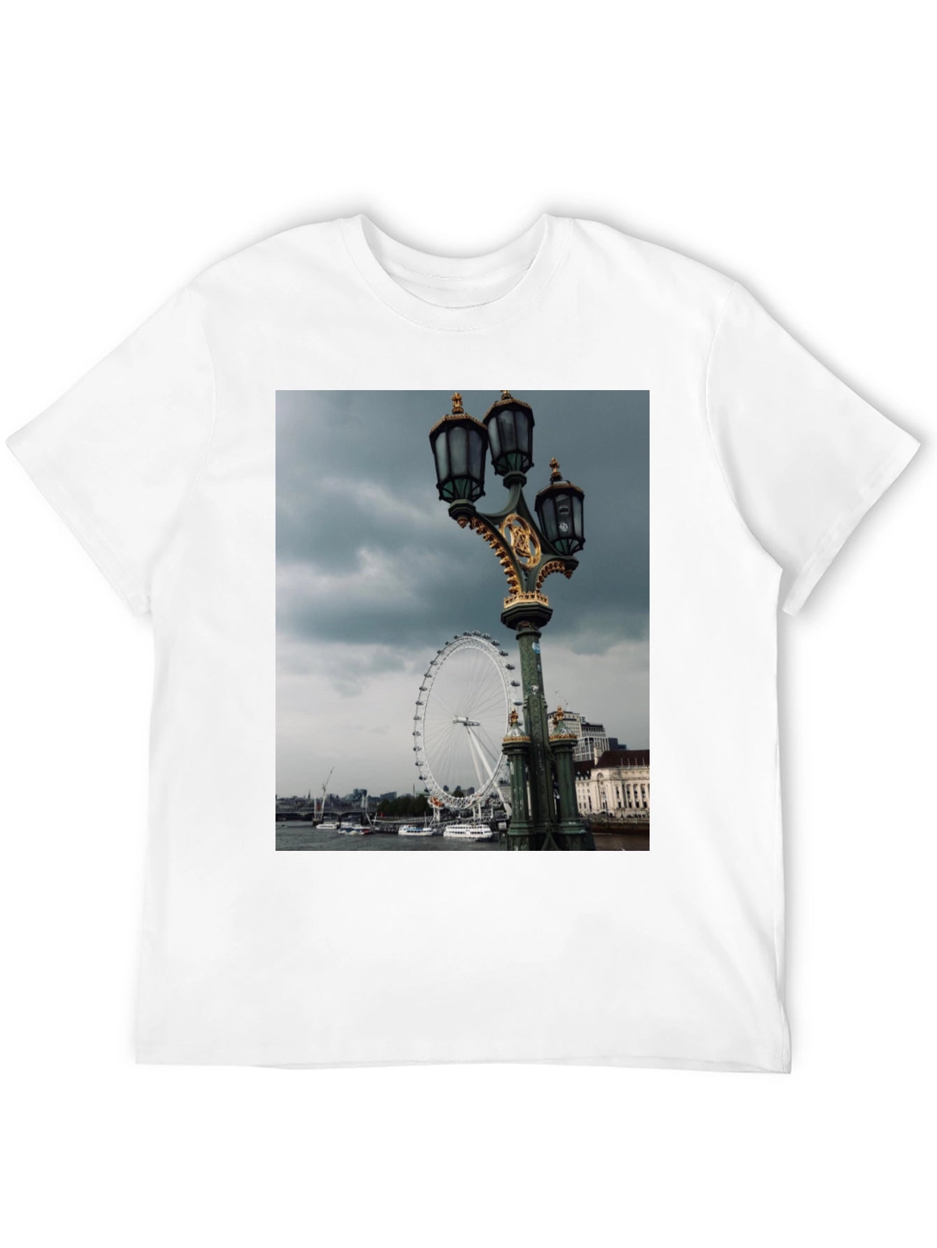 London Eye T-Shirt - Cityscape Graphic Tee