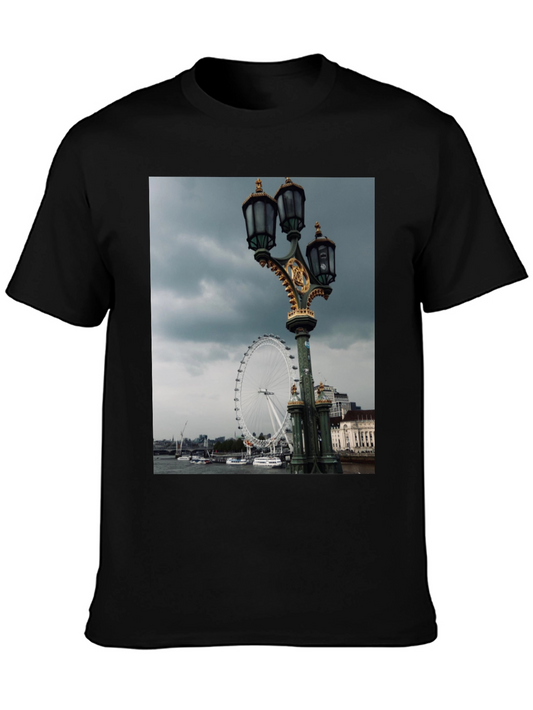 London Eye T-Shirt - Cityscape Graphic Tee