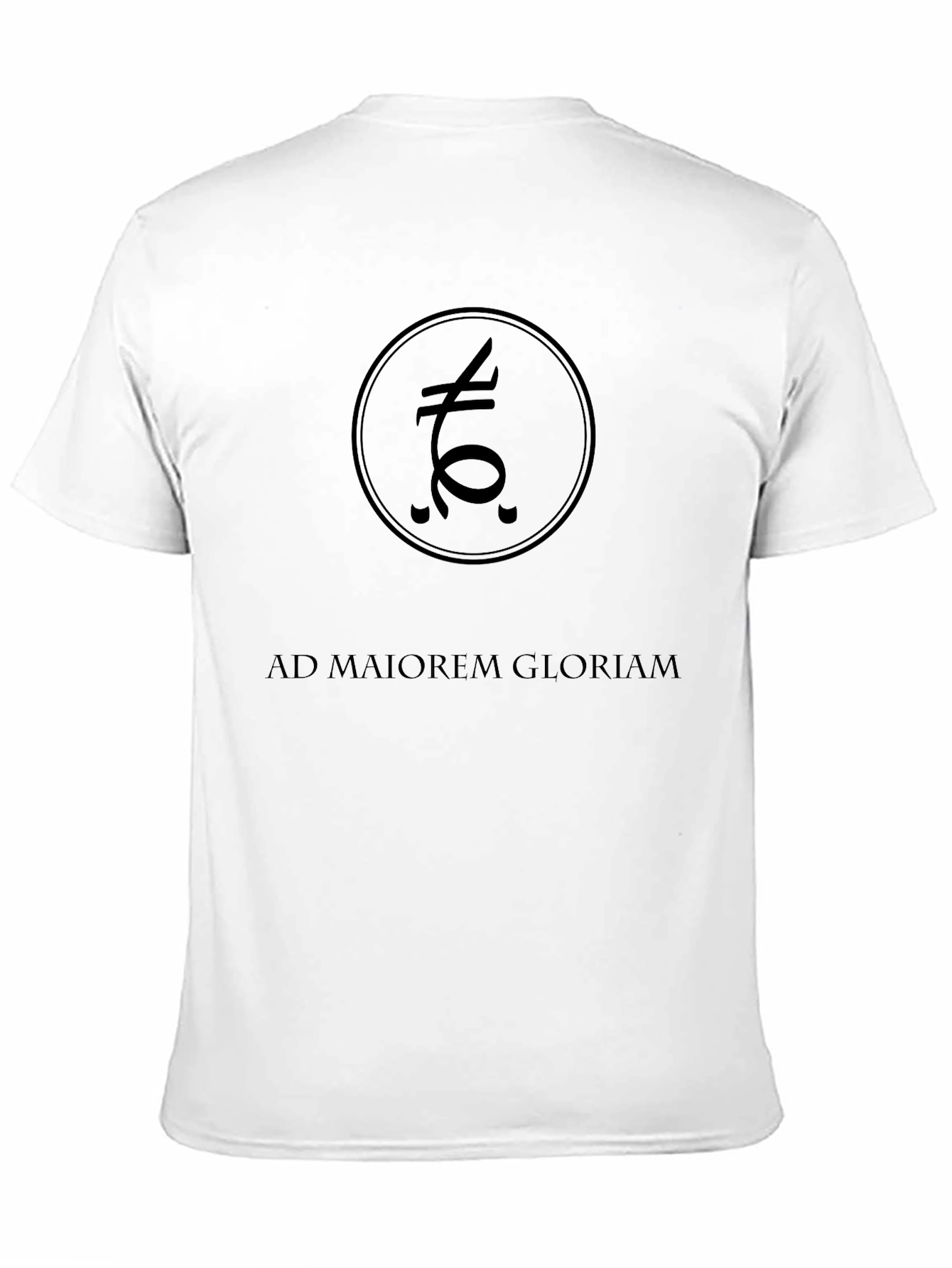Ad Maiorem Gloriam Black T-Shirt