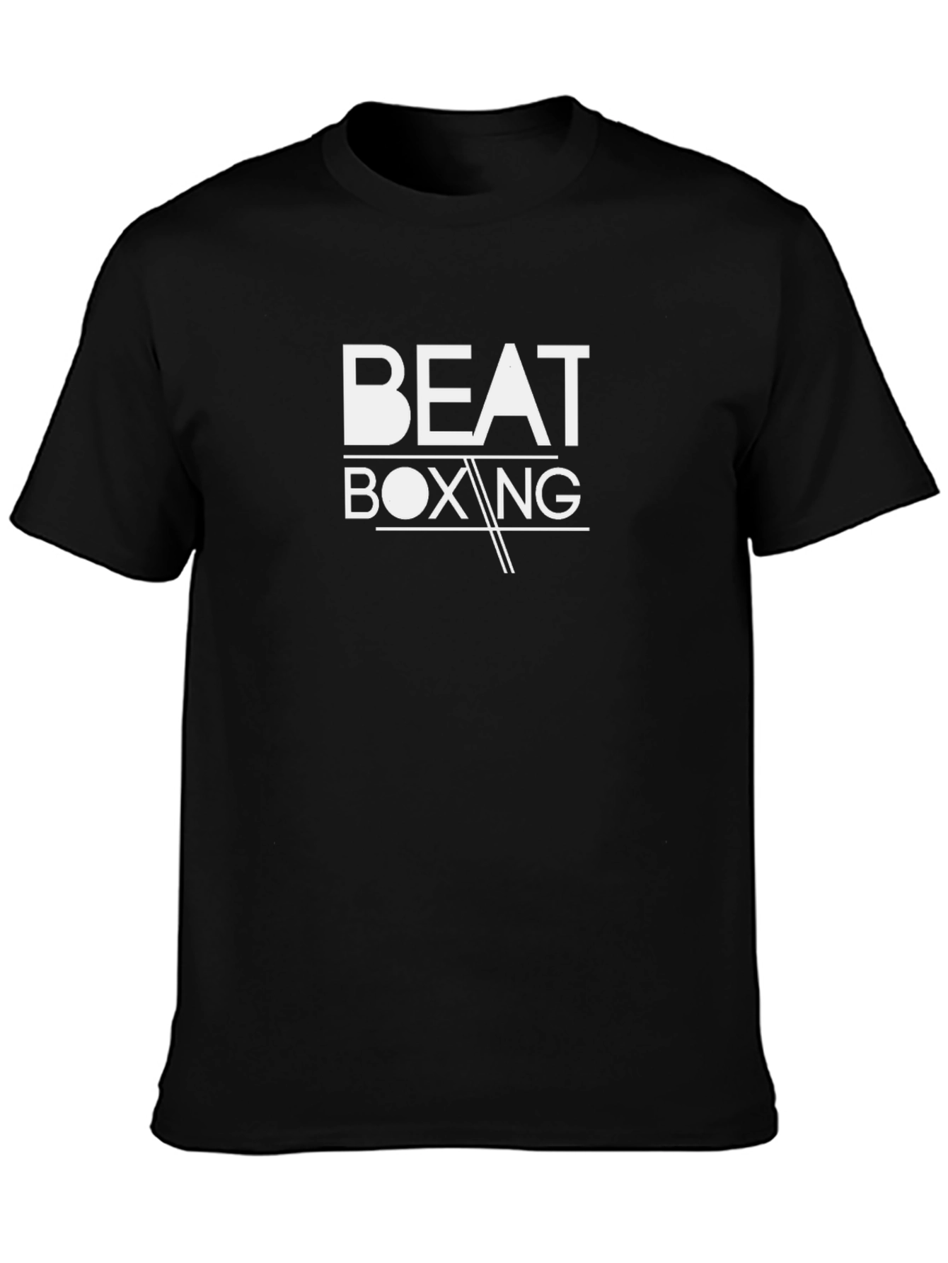 Beat Boxing Graphic Tee - Black T-Shirt