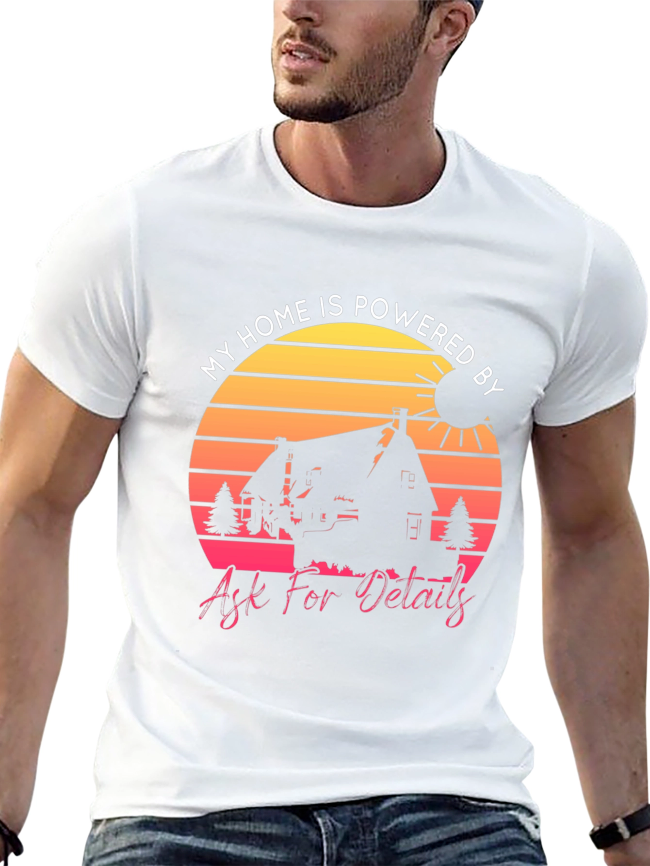 Solar Powered Home Tee