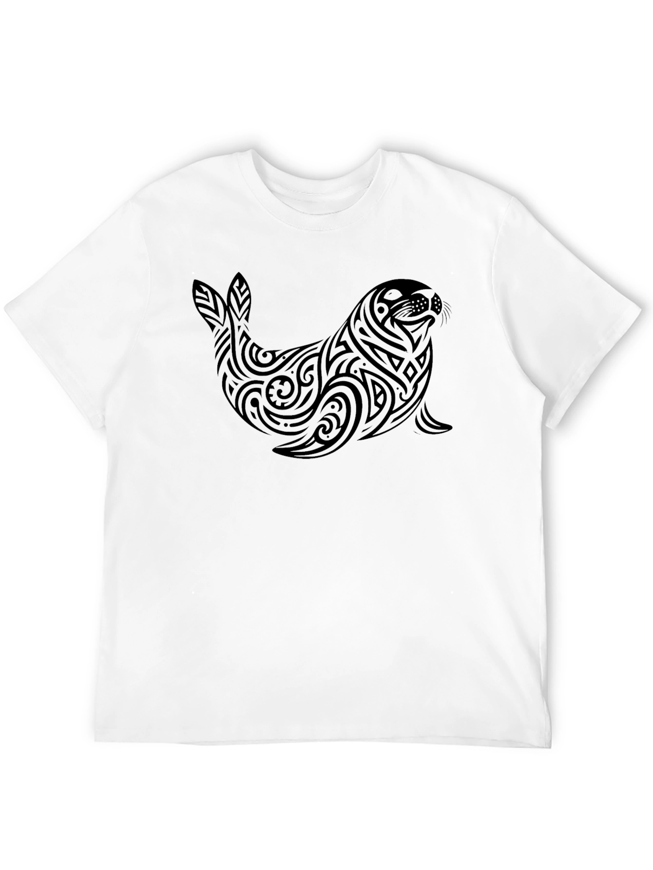 Tribal Seal T-Shirt - Black Graphic Tee