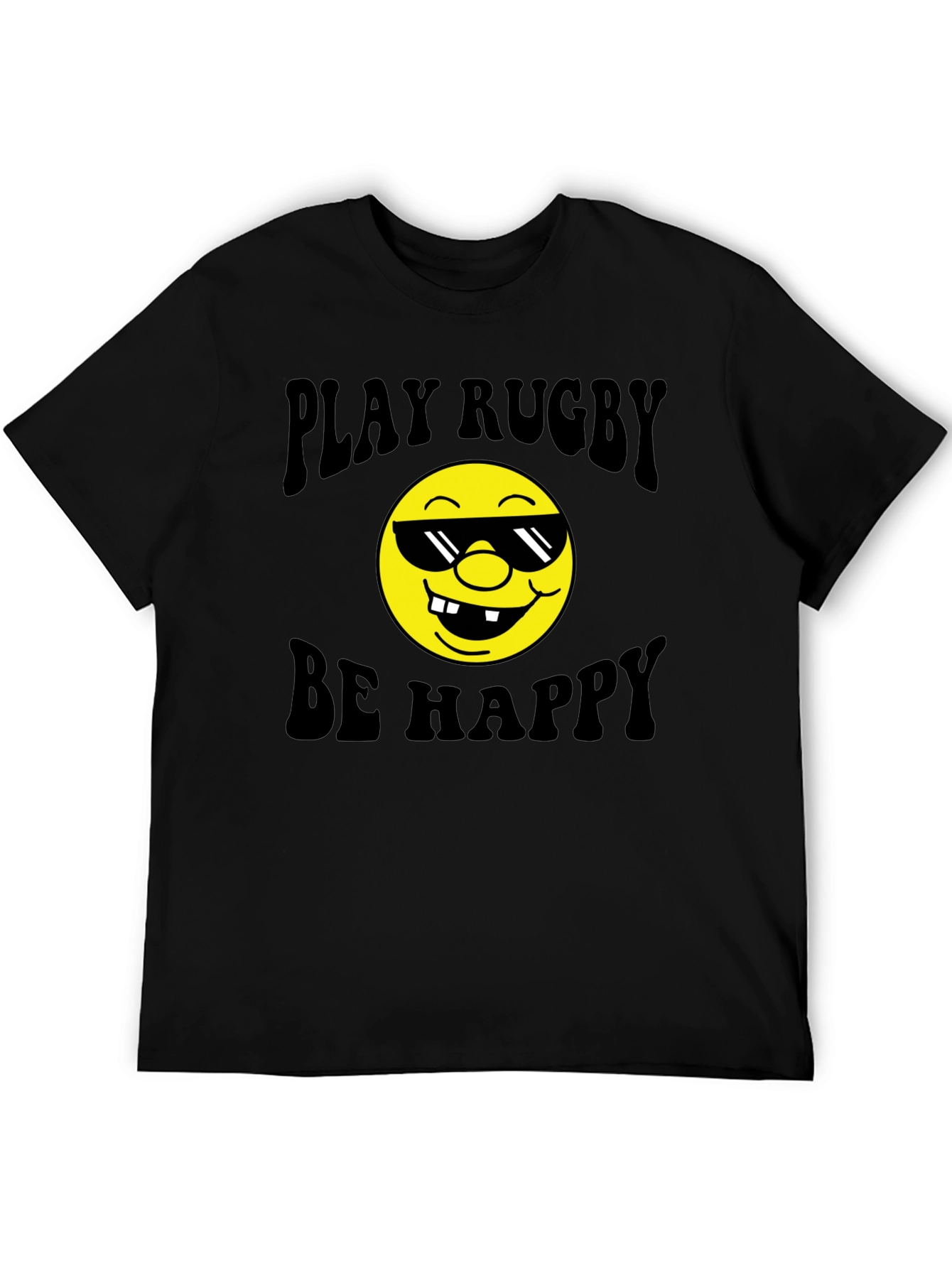 Play Rugby Be Happy T-Shirt