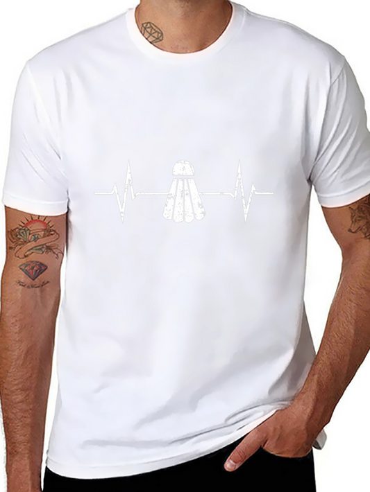 Badminton Heartbeat T-Shirt