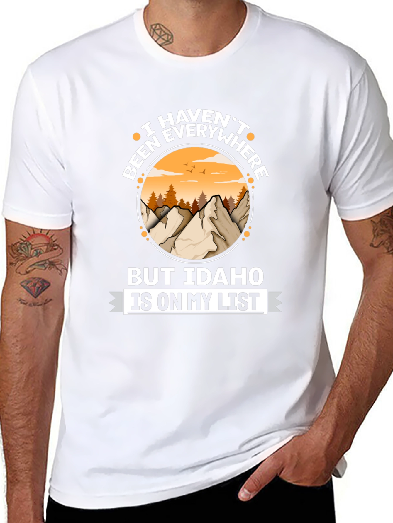 Idaho Travel T-Shirt - Adventure Awaits!