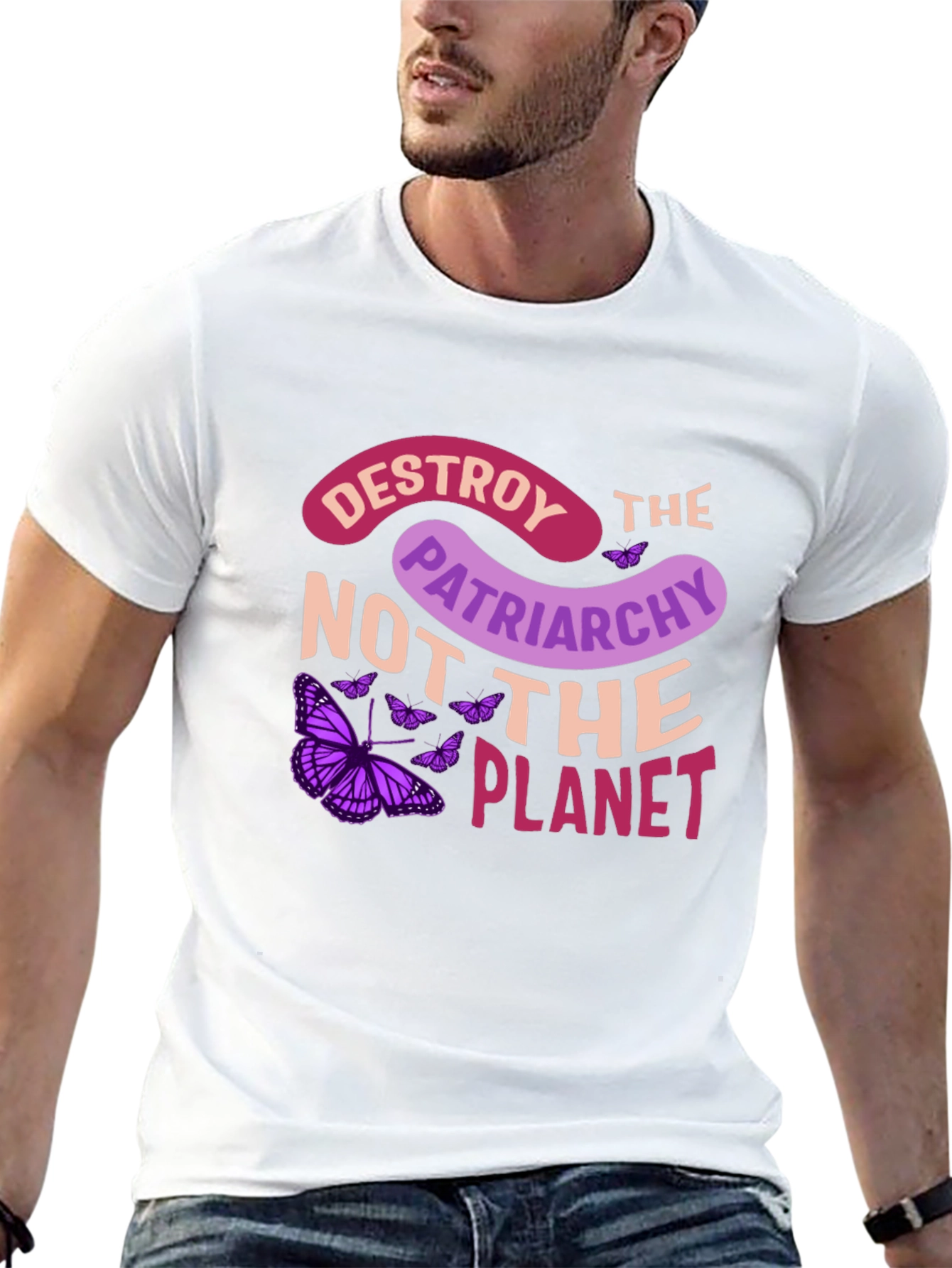 Destroy Patriarchy Not the Planet Graphic Tee