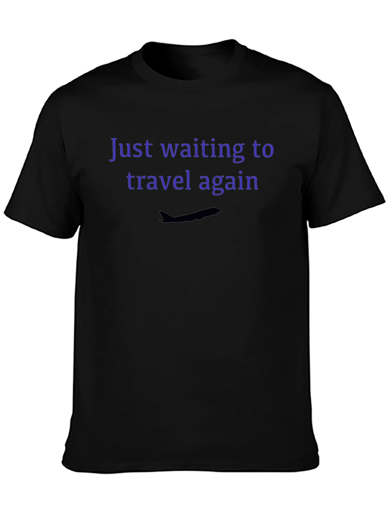 Travel Lovers T-Shirt - Just Waiting To Travel Again