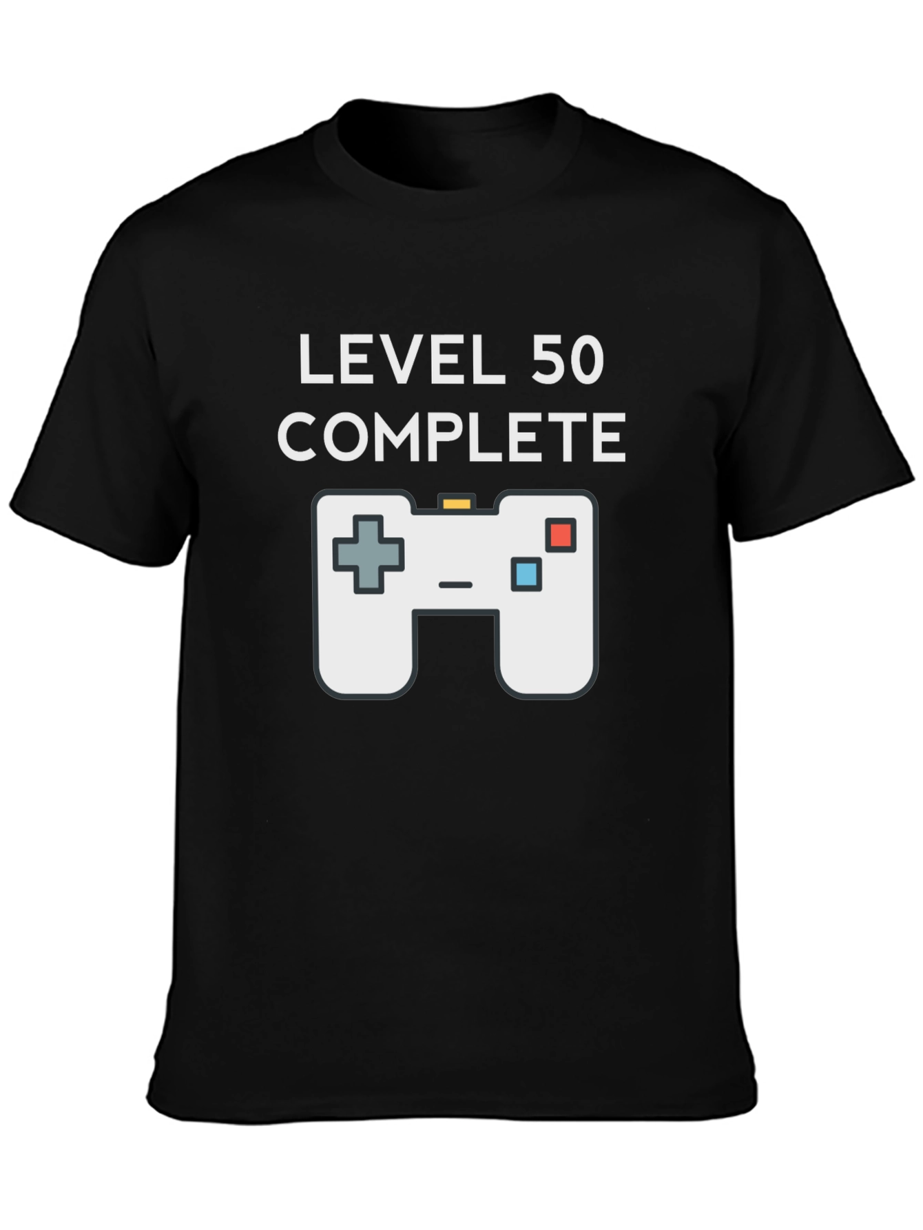 Level 50 Complete Gamer T-Shirt - Black