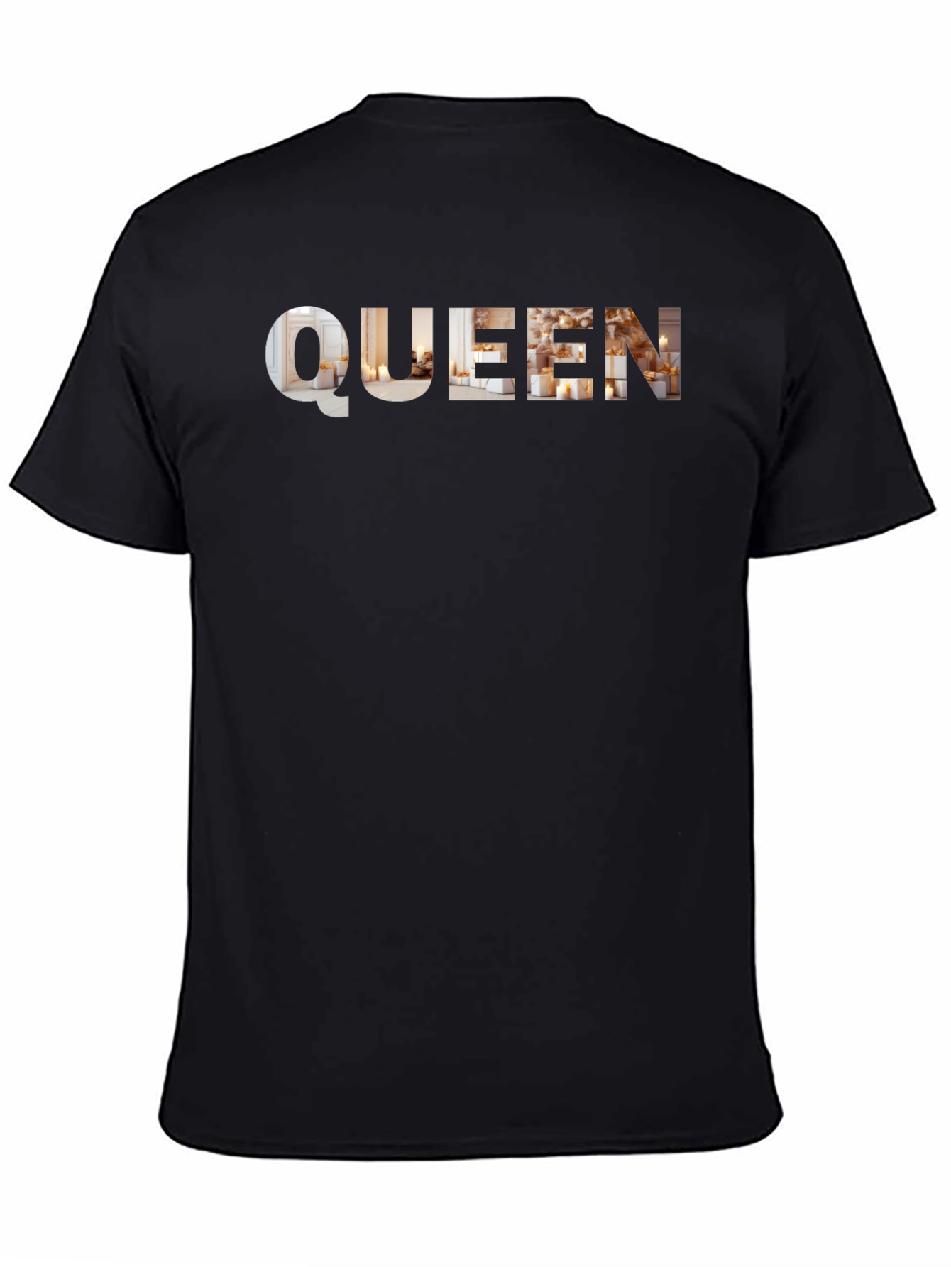 Queen Graphic Tee - Stylish Black T-Shirt