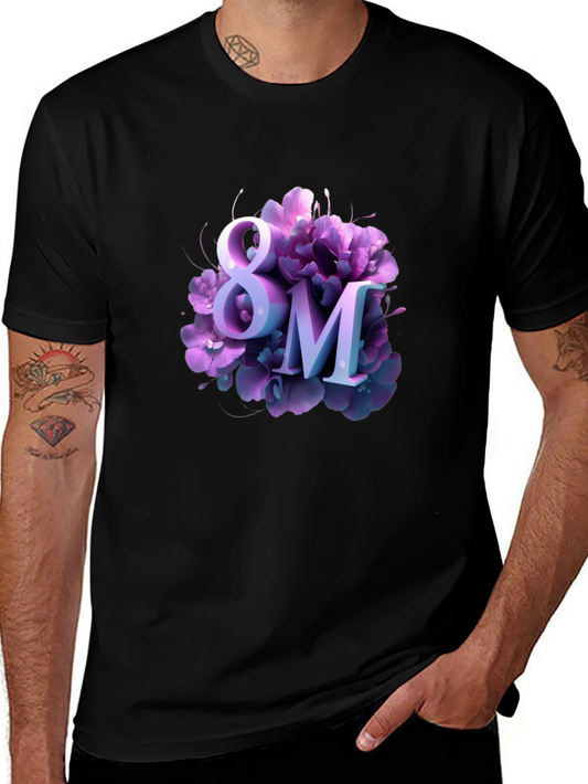 Womens Day 8M Floral T-Shirt